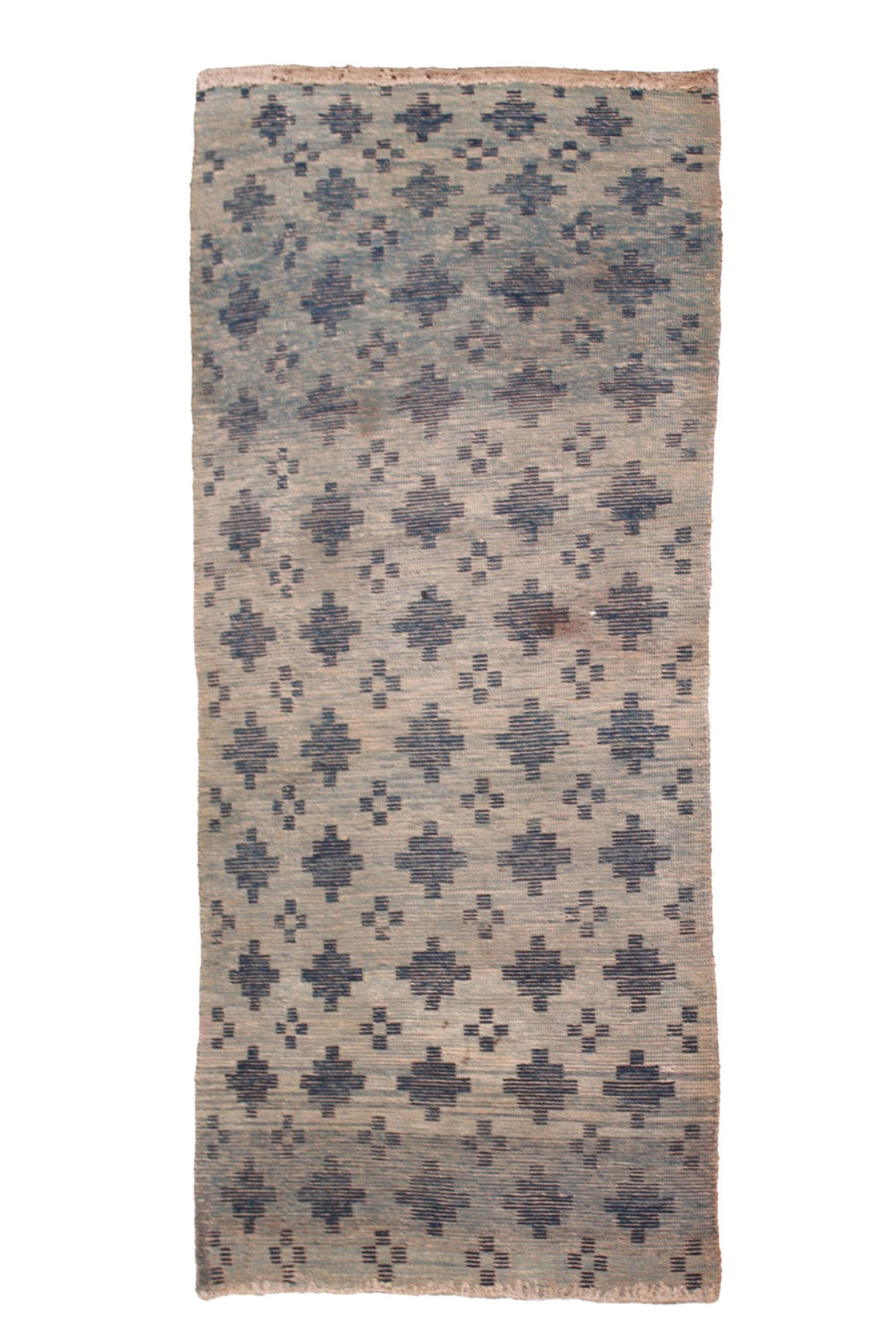 Hand-Knotted Tibetan Khaden Rug | Indigo Crossfield | Back View