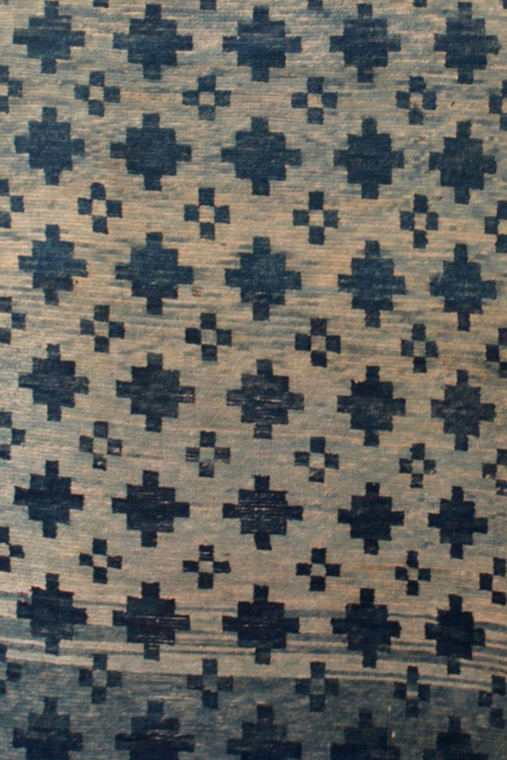 Hand-Knotted Tibetan Khaden Rug | Indigo Crossfield | Detail View