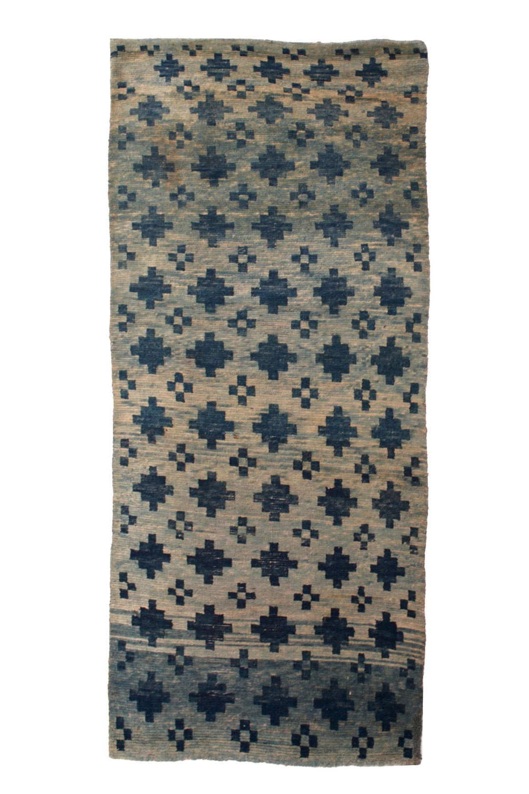 Hand-Knotted Tibetan Khaden Rug | Indigo Crossfield | Front View