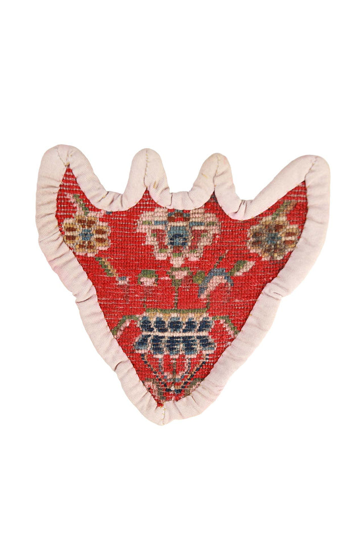 Tibetan Horse Mask Takyab | Cinnabar Lotus Botanical | Back View