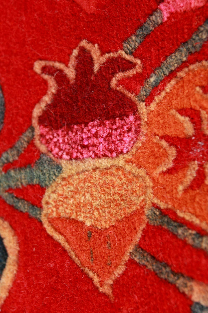 Tibetan Horse Mask Takyab | Mount Meru Flame Lotus | Detail View