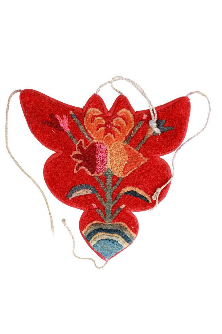 Tibetan Horse Mask Takyab | Mount Meru Flame Lotus | Front View