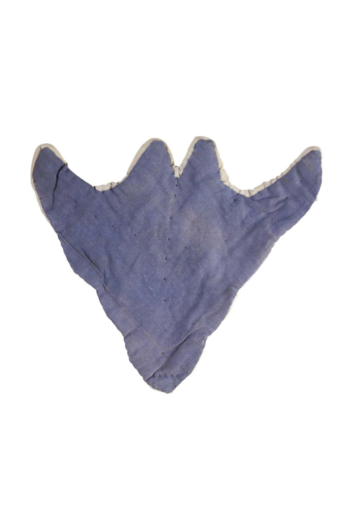 Tibetan Horse Mask Takyab | Painterly Cinnabar Silk Road | Back View