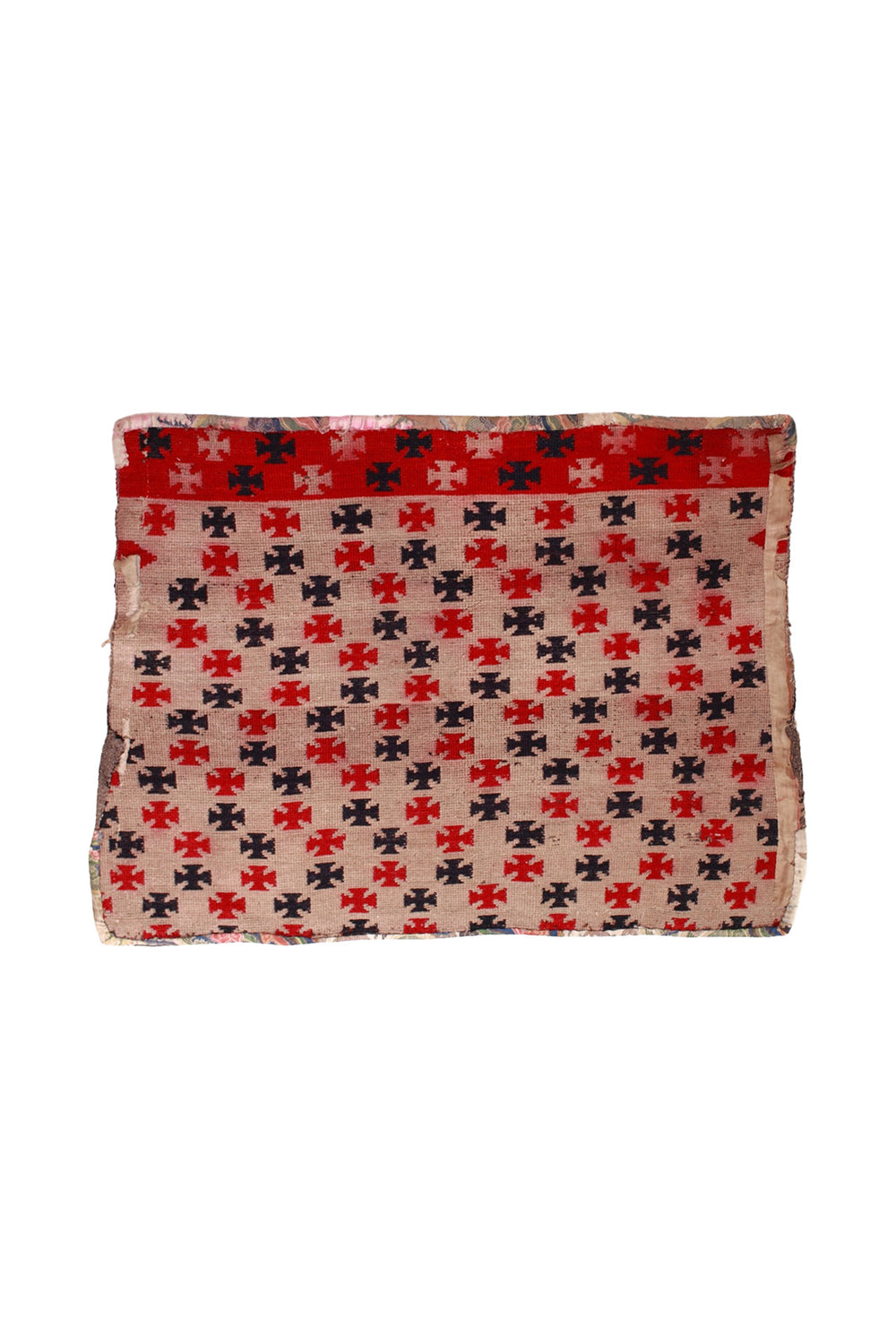 Horse Blanket, Tibetan Rug | Cross | Back View