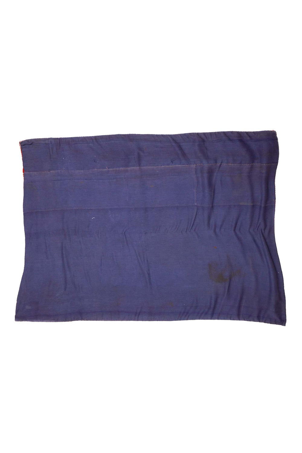 Horse Blanket, Tibetan Rug | Floral Medallion | Back View